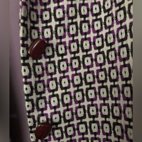 SAG HARBOR Vintage Abstract Pattern Blazer - Picture 3 of 7